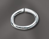 Sterling Silver 5x7mm Oval Jump Ring
