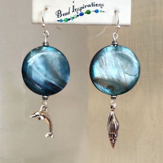 Dolphin at Play Earring Kit