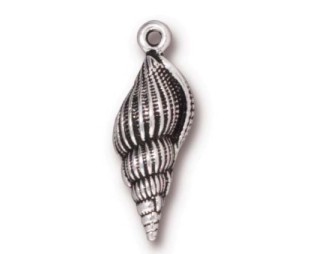 Silver Plated Shell Spindle