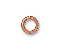 Copper Plated Jump Ring 5mmID, 8mmOD